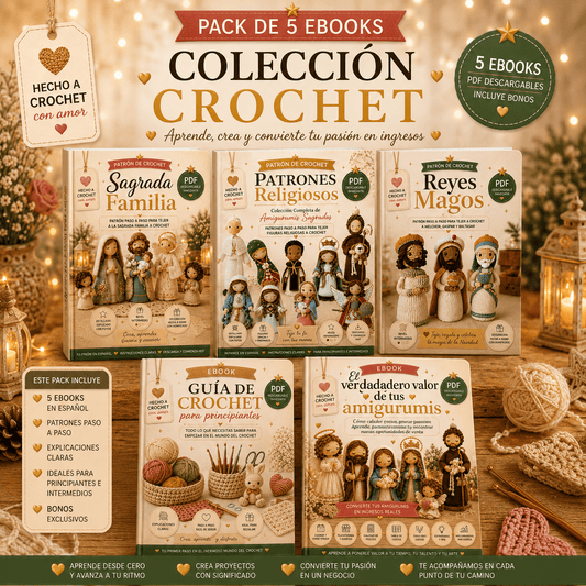Coleccion completa de Amigurumis Sagrados
